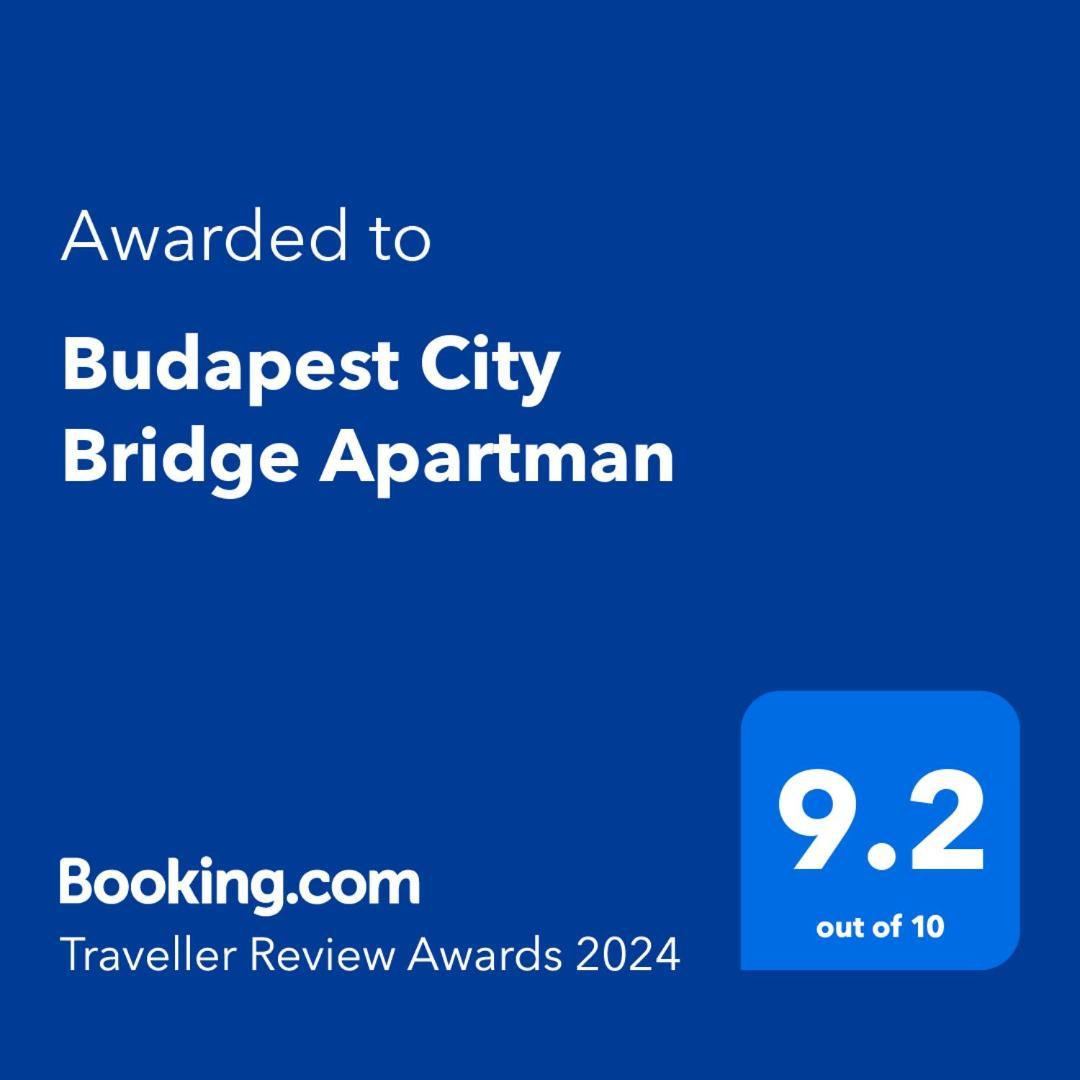 Budapest City Bridge Apartman Экстерьер фото